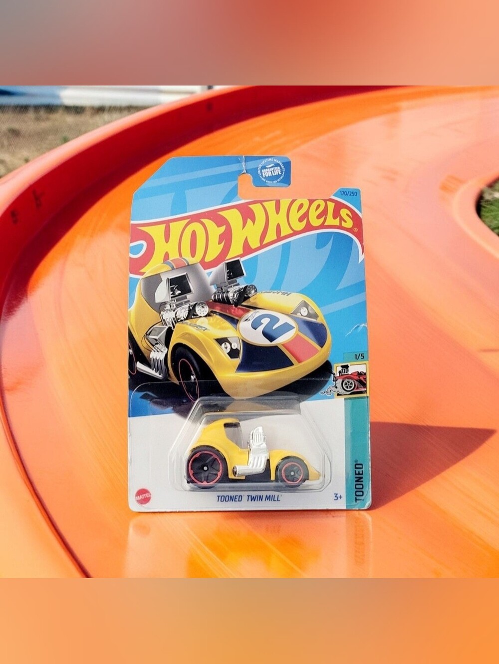 2023 Hot Wheels Tooned 1/5 Tooned Twin Mill 170/250 (BBHKJ84) Die-Cast 1:64 New
